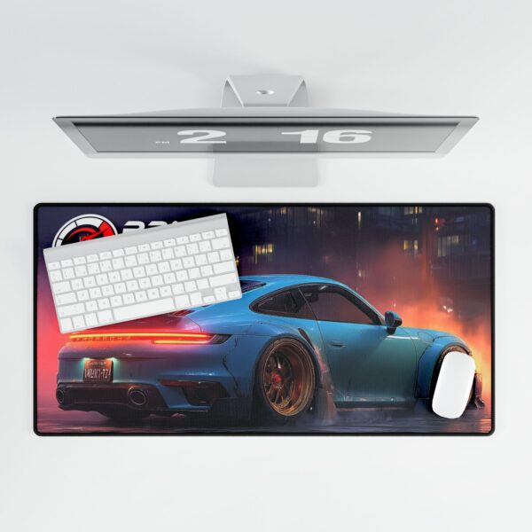 RPM Empire Racing Desk Mat - Cool Car Design, Gamer Desk Accessories - Image 3