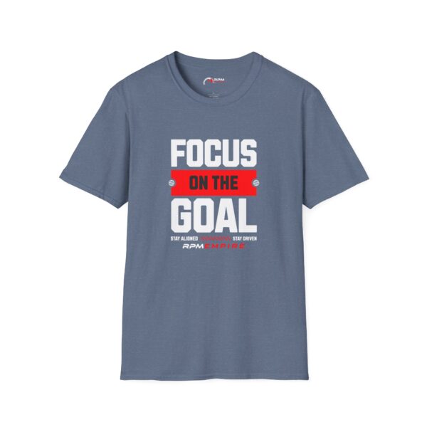 RPM Empire Focus on the Goal Unisex Softstyle T-Shirt: Empowering Graphic Tee for Casual Wear - Image 25