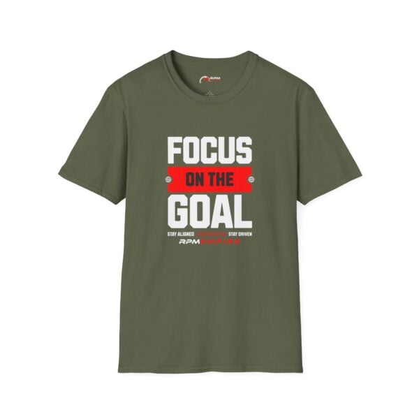 RPM Empire Focus on the Goal Unisex Softstyle T-Shirt: Empowering Graphic Tee for Casual Wear - Image 10
