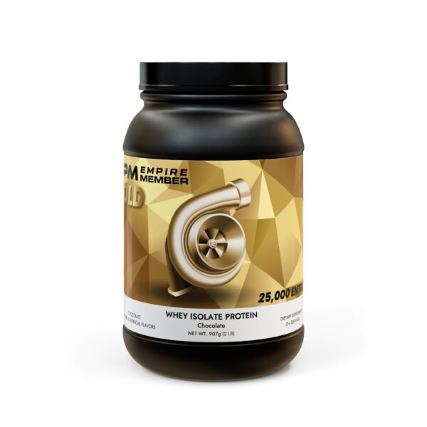 RPM Empire Gold - Special Whey Isolate Protein Supplement (907g, 2lb) - 9.900 Entries