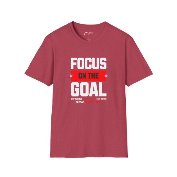 RPM Empire Focus on the Goal Unisex Softstyle T-Shirt: Empowering Graphic Tee for Casual Wear - Image 40