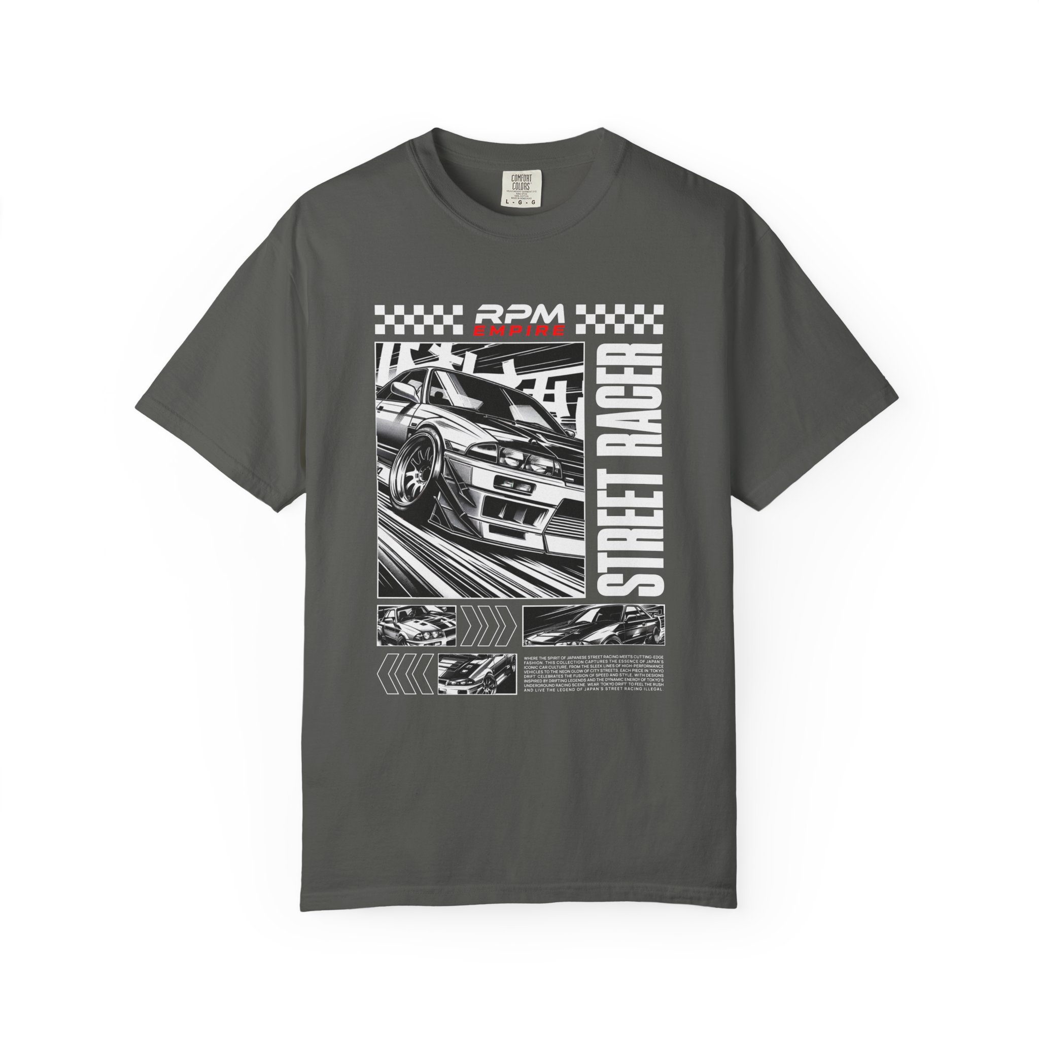 RPM Empire Street Racer Graphic T-Shirt | Casual Wear, Unique Tee! - Image 16