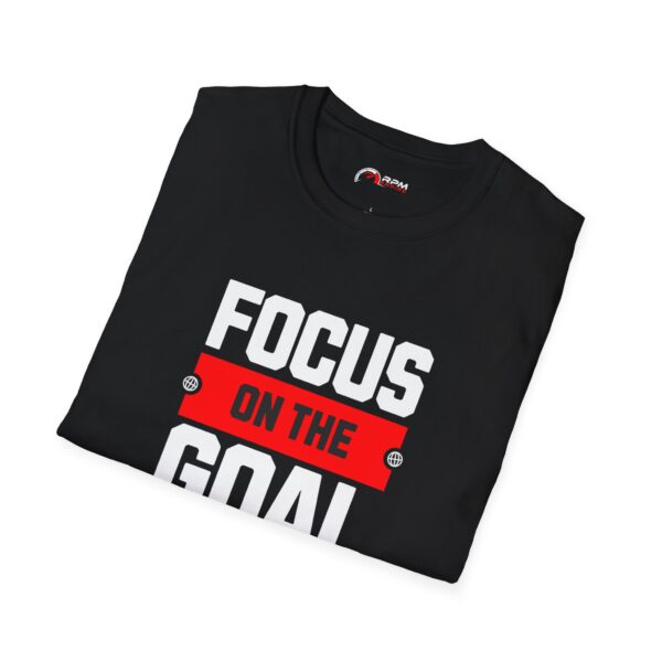 RPM Empire Focus on the Goal Unisex Softstyle T-Shirt: Empowering Graphic Tee for Casual Wear - Image 3