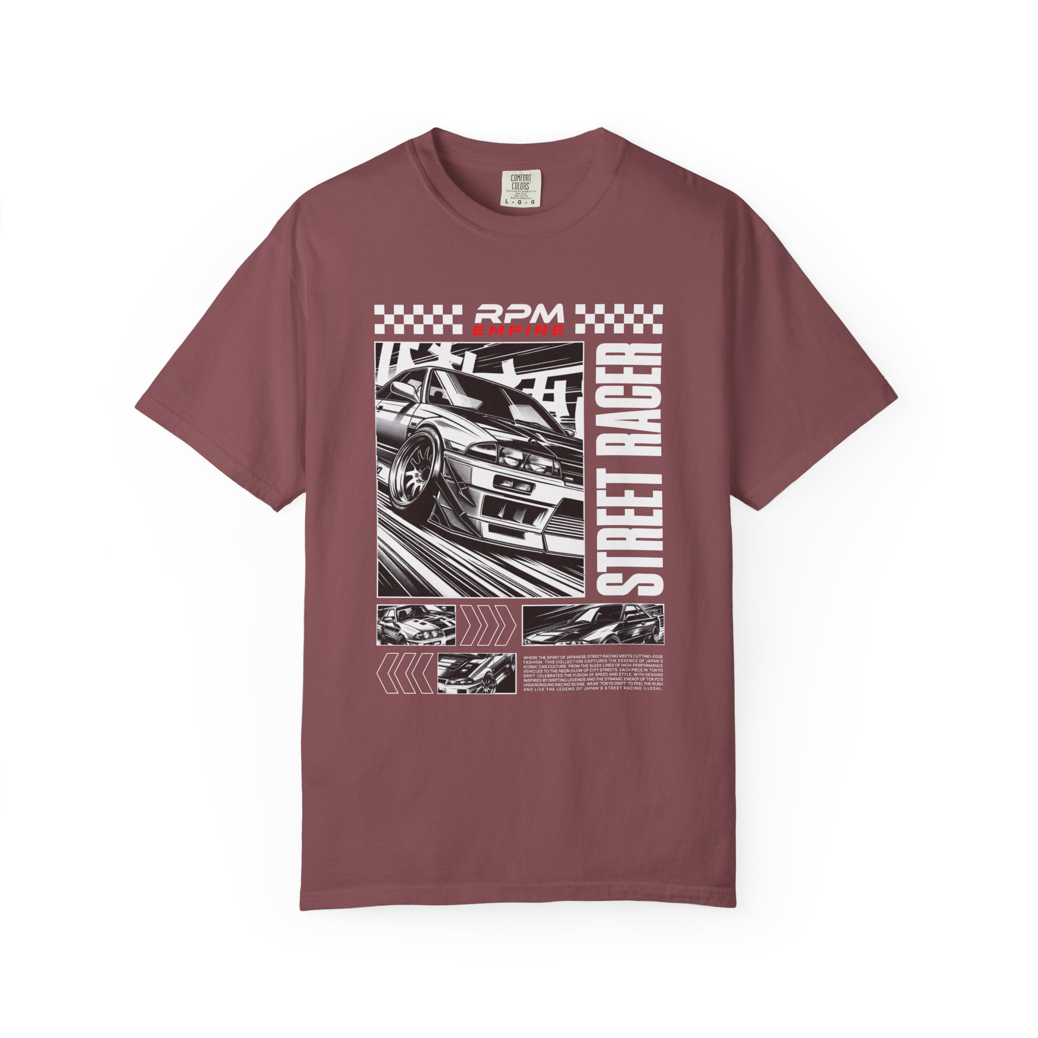 RPM Empire Street Racer Graphic T-Shirt | Casual Wear, Unique Tee! - Image 7