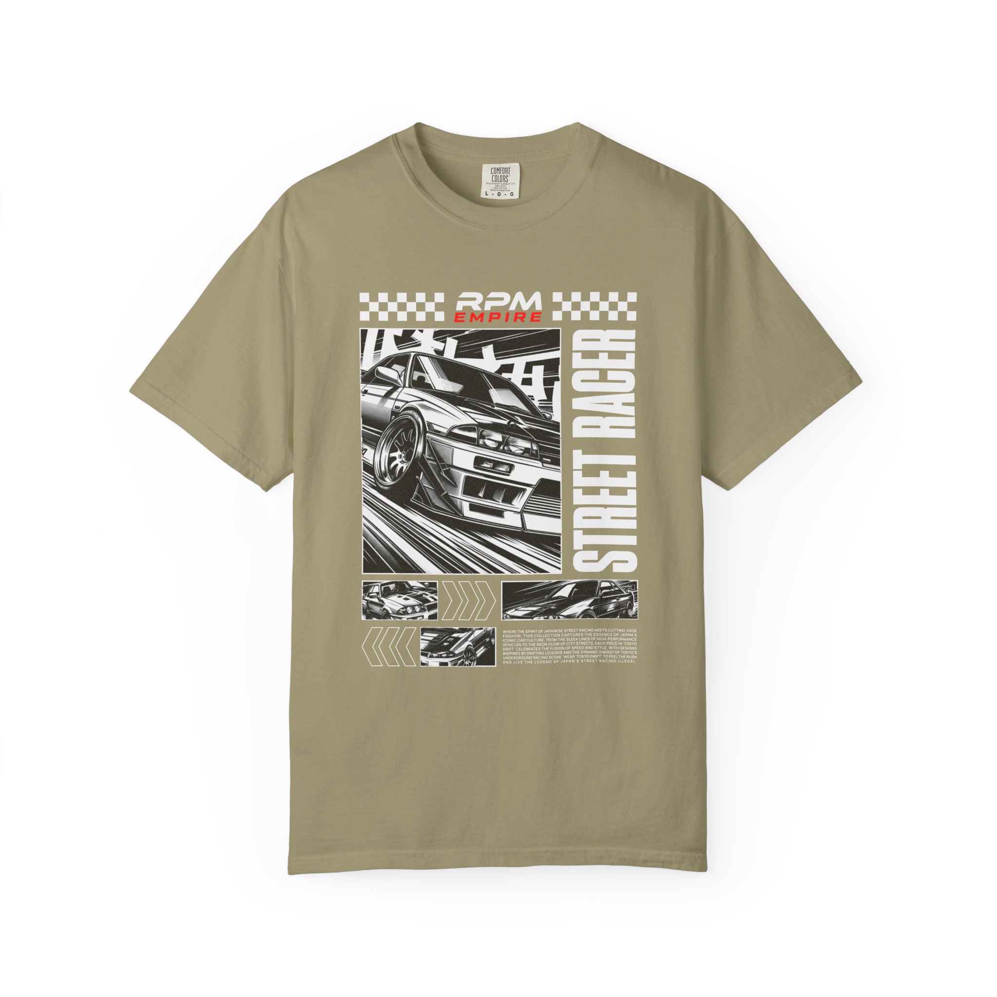 RPM Empire Street Racer Graphic T-Shirt | Casual Wear, Unique Tee! - Image 10
