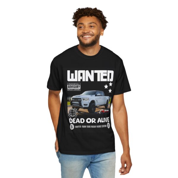 RPM Empire Wanted Dead or Alive Graphic T-Shirt, Casual Wear, Unisex Tee - Image 8
