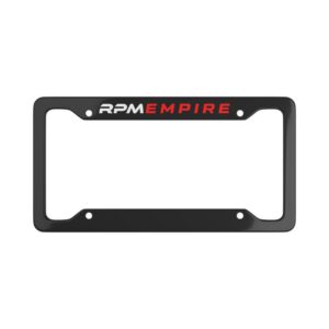 RPM Empire Stylish License Plate Frame