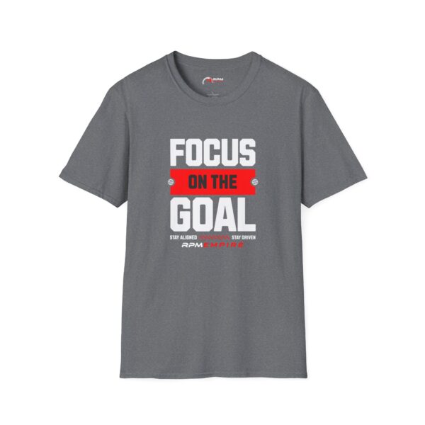 RPM Empire Focus on the Goal Unisex Softstyle T-Shirt: Empowering Graphic Tee for Casual Wear - Image 16