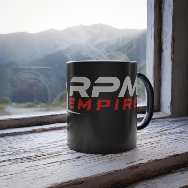 RPM Empire Color Morphing Mug - Unique Heat Sensitive Coffee Cup