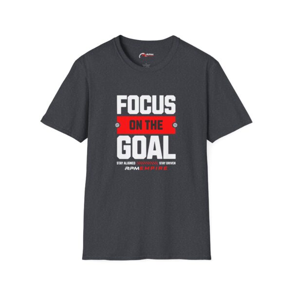 RPM Empire Focus on the Goal Unisex Softstyle T-Shirt: Empowering Graphic Tee for Casual Wear - Image 31