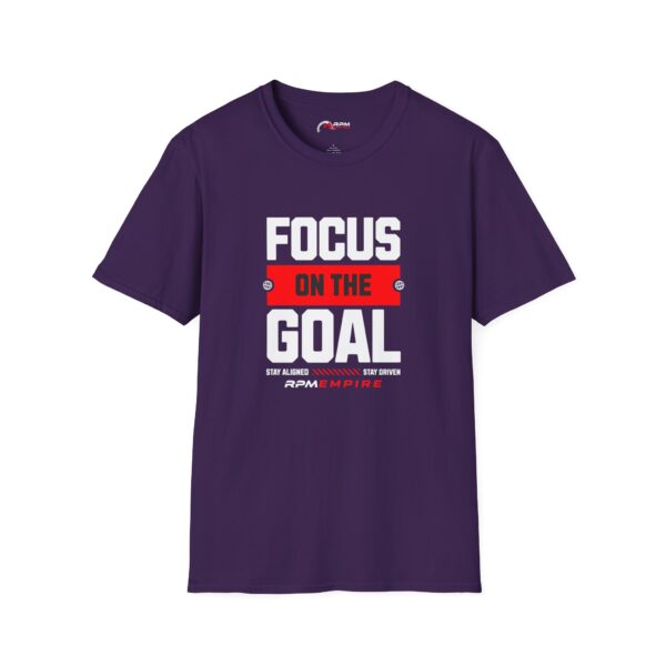 RPM Empire Focus on the Goal Unisex Softstyle T-Shirt: Empowering Graphic Tee for Casual Wear - Image 43