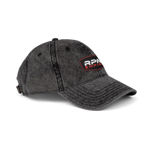 RPM Empire Vintage Embroidered Cap, Casual Baseball Hat, Unisex Adjustable Cap - Image 2