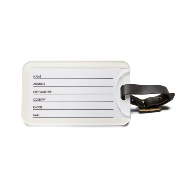 RPM Empire Stylish Car-Themed Luggage Tag for Travel Enthusiasts, Personalized Bag Tags - Image 3