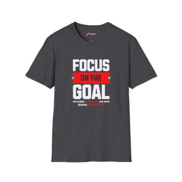 RPM Empire Focus on the Goal Unisex Softstyle T-Shirt: Empowering Graphic Tee for Casual Wear - Image 22