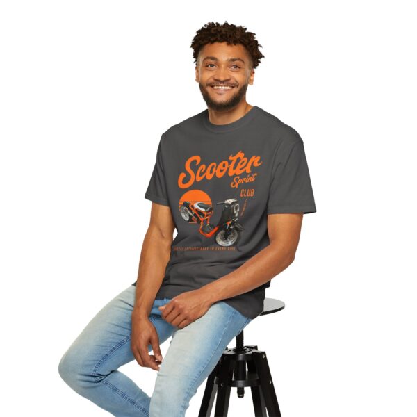 RPM Empire Vintage Scooter Club T-Shirt, Retro Merch for Scooter Lovers - Image 24