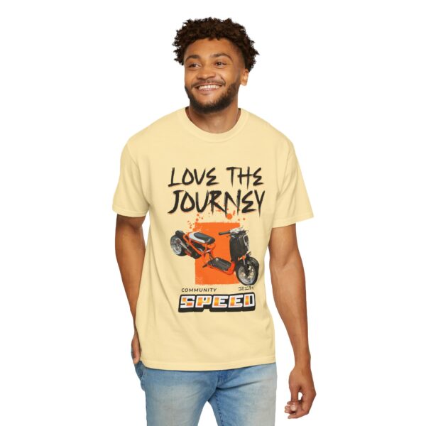 RPM Empire Love the Journey Unisex Garment-Dyed T-Shirt, Inspirational Tee - Image 11