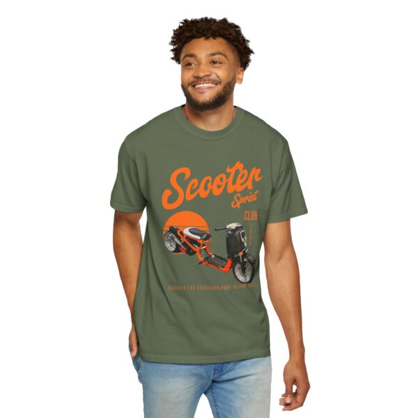 RPM Empire Vintage Scooter Club T-Shirt, Retro Merch for Scooter Lovers - Image 4
