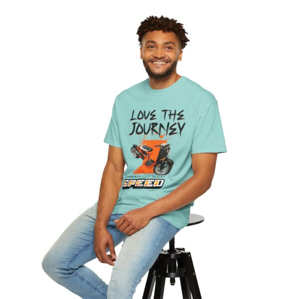 RPM Empire Love the Journey Unisex Garment-Dyed T-Shirt, Inspirational Tee - Image 42