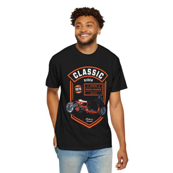 RPM Empire Classic Rider Unisex T-Shirt, Vintage Motorcycle Tee - Image 34