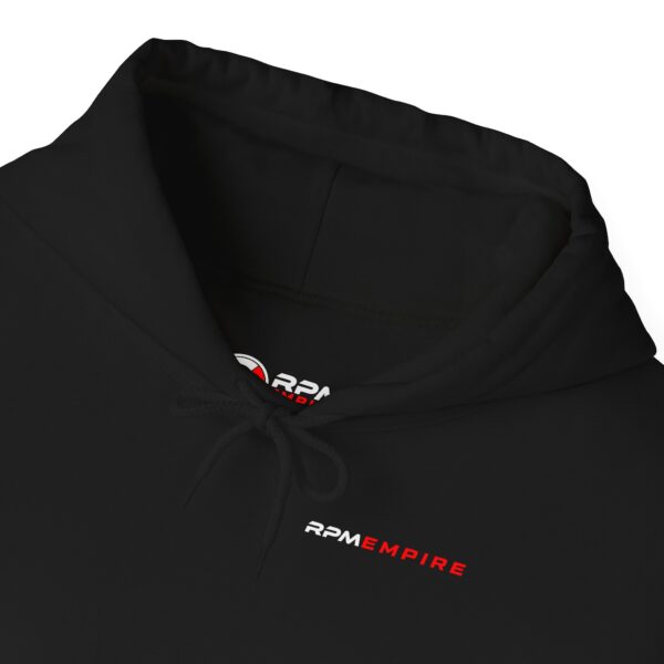 RPM Empire Unisex Heavy Blend Hoodie - Stylish Scooter Graphic - Image 5