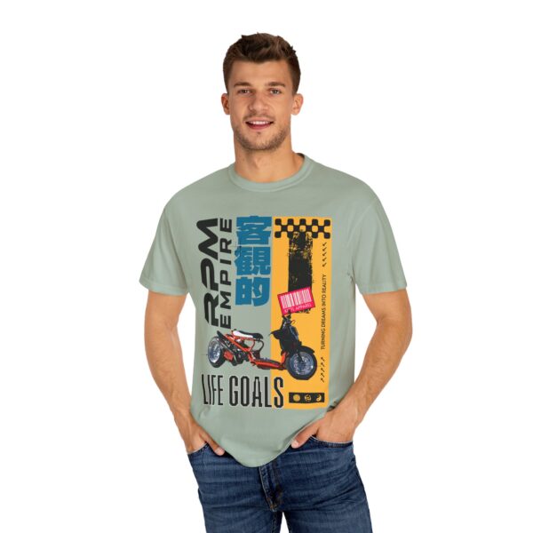 RPM Empire Life Goals Vintage-Inspired Motorcycle T-Shirt, Perfect Gift for Bikers - Image 27