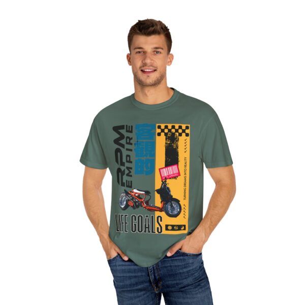 RPM Empire Life Goals Vintage-Inspired Motorcycle T-Shirt, Perfect Gift for Bikers - Image 39