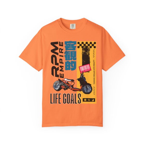 RPM Empire Life Goals Vintage-Inspired Motorcycle T-Shirt, Perfect Gift for Bikers - Image 13
