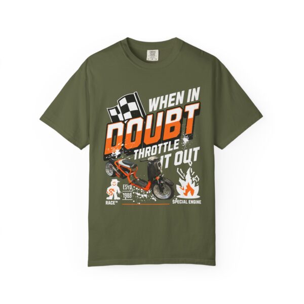 RPM Empire When in Doubt Throttle It Out T-shirt, Racer Gift - Image 25