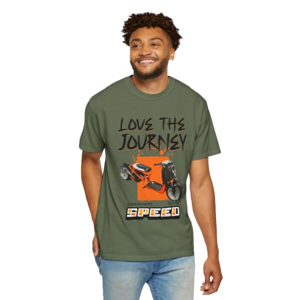 RPM Empire Love the Journey Unisex Garment-Dyed T-Shirt, Inspirational Tee - Image 29