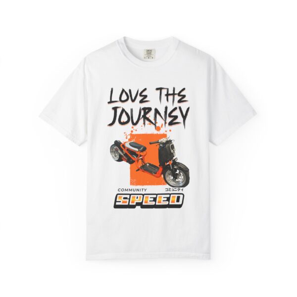 RPM Empire Love the Journey Unisex Garment-Dyed T-Shirt, Inspirational Tee