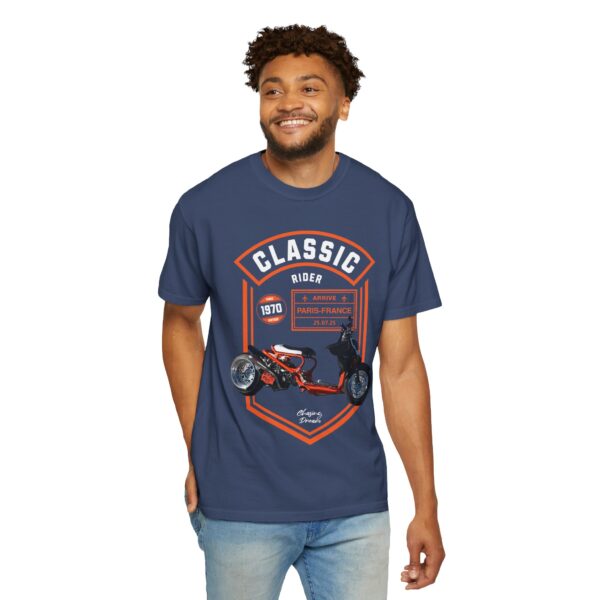 RPM Empire Classic Rider Unisex T-Shirt, Vintage Motorcycle Tee - Image 22