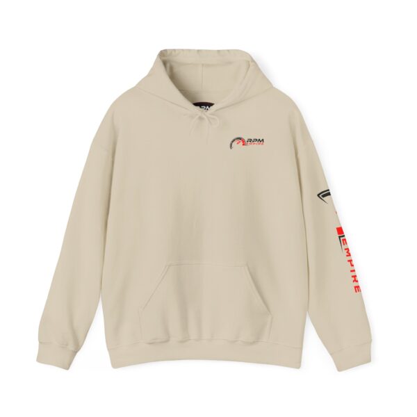 RPM Empire Road Jam Unisex Heavy Blend™ Hooded Sweatshirt | Cozy Biker Gift - Image 19