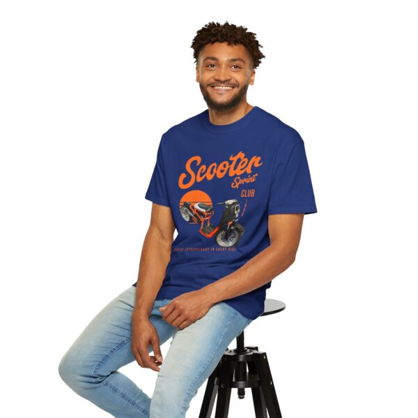RPM Empire Vintage Scooter Club T-Shirt, Retro Merch for Scooter Lovers - Image 36