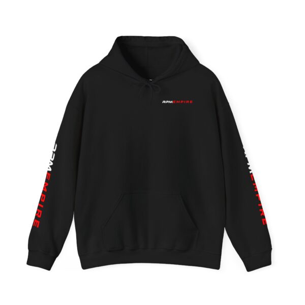 RPM Empire Unisex Heavy Blend Hoodie - Stylish Scooter Graphic