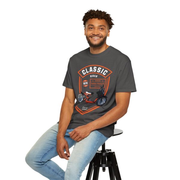 RPM Empire Classic Rider Unisex T-Shirt, Vintage Motorcycle Tee - Image 30