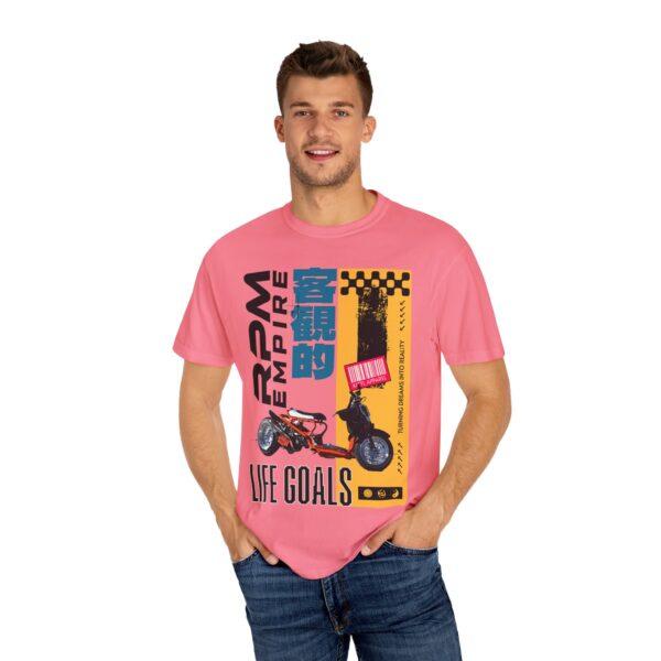 RPM Empire Life Goals Vintage-Inspired Motorcycle T-Shirt, Perfect Gift for Bikers - Image 57