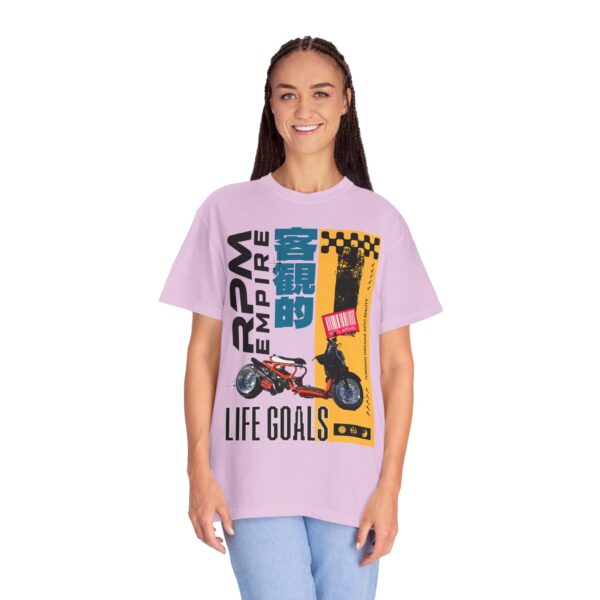 RPM Empire Life Goals Vintage-Inspired Motorcycle T-Shirt, Perfect Gift for Bikers - Image 52