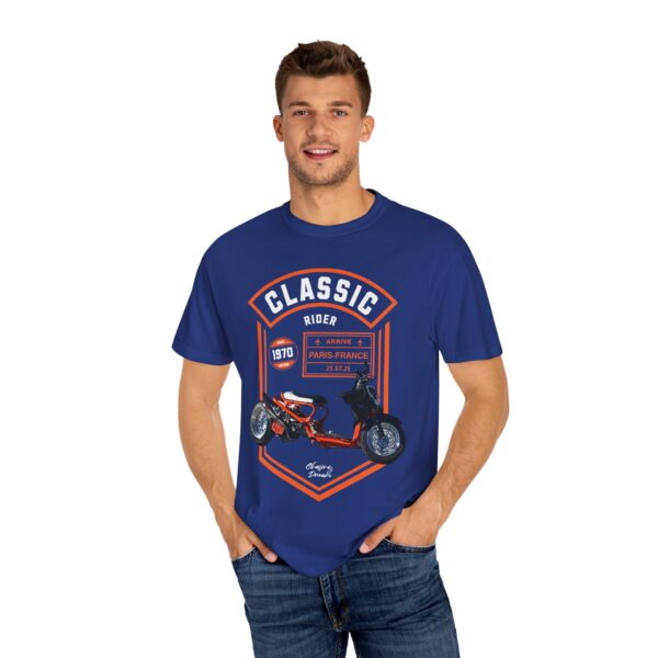 RPM Empire Classic Rider Unisex T-Shirt, Vintage Motorcycle Tee - Image 39
