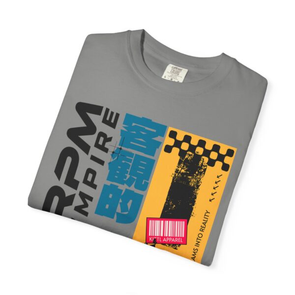 RPM Empire Life Goals Vintage-Inspired Motorcycle T-Shirt, Perfect Gift for Bikers - Image 2