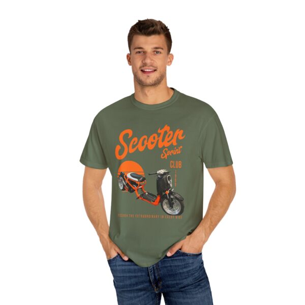 RPM Empire Vintage Scooter Club T-Shirt, Retro Merch for Scooter Lovers - Image 3