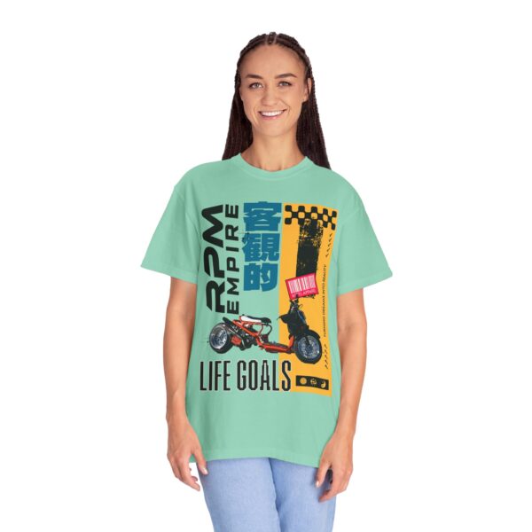 RPM Empire Life Goals Vintage-Inspired Motorcycle T-Shirt, Perfect Gift for Bikers - Image 34