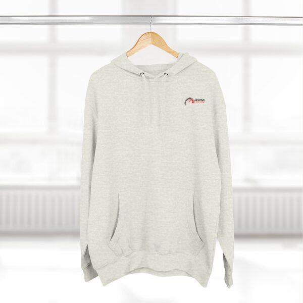 RPM Empire Just Ride Fleece Hoodie - Adventure, Biker Gift, Cozy, Casual Style - Image 4