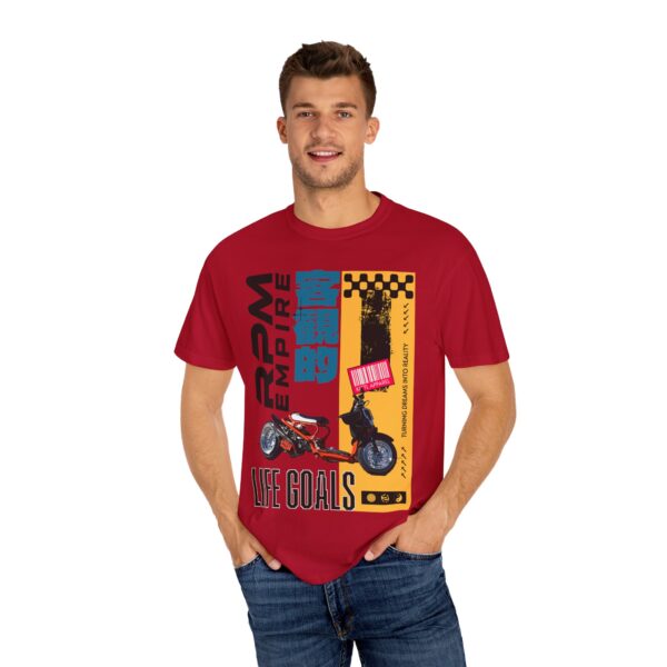 RPM Empire Life Goals Vintage-Inspired Motorcycle T-Shirt, Perfect Gift for Bikers - Image 63