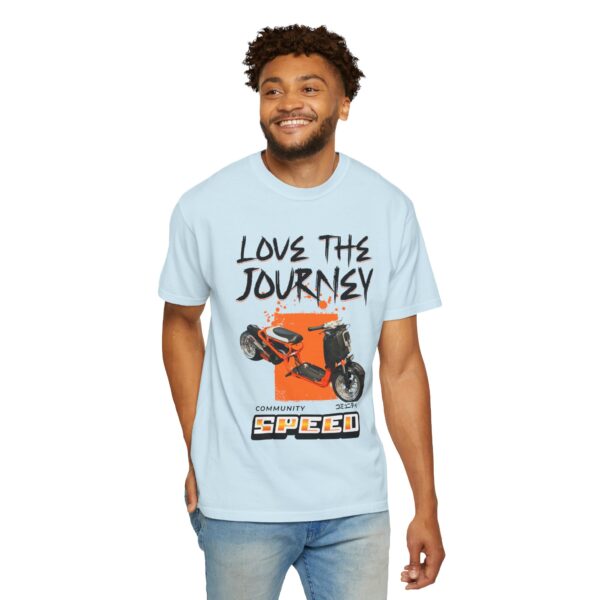 RPM Empire Love the Journey Unisex Garment-Dyed T-Shirt, Inspirational Tee - Image 47