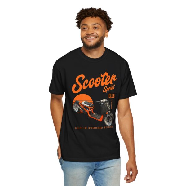 RPM Empire Vintage Scooter Club T-Shirt, Retro Merch for Scooter Lovers - Image 28