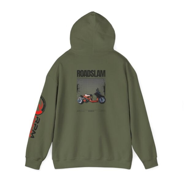 RPM Empire Road Jam Unisex Heavy Blend™ Hooded Sweatshirt | Cozy Biker Gift - Image 4
