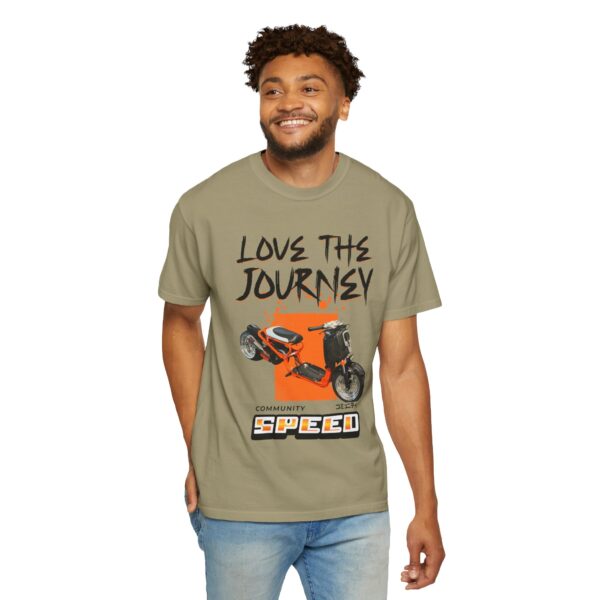 RPM Empire Love the Journey Unisex Garment-Dyed T-Shirt, Inspirational Tee - Image 17