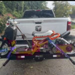 honda ruckus being towed