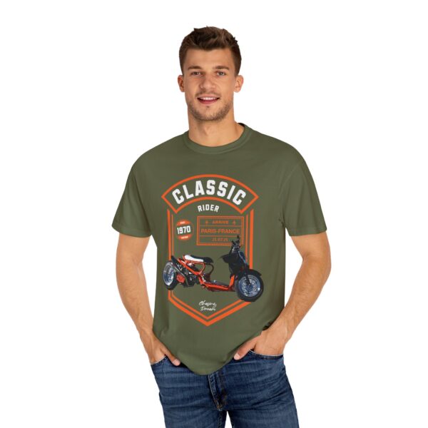 RPM Empire Classic Rider Unisex T-Shirt, Vintage Motorcycle Tee - Image 9