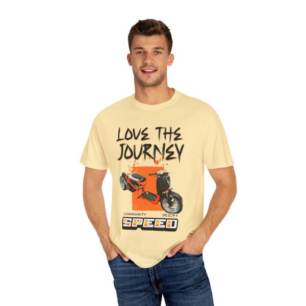 RPM Empire Love the Journey Unisex Garment-Dyed T-Shirt, Inspirational Tee - Image 9